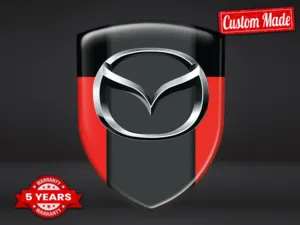 Mazda Decalcomanie Vinile Auto Resistenti Limitate Qualità